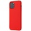 Ntech Hoesje Geschikt voor iPhone 12 / 12 Pro hoesje - Soft Nano siliconen Gel Rubber backcover Rood met 1X Glazen screenprotector