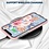 Ntech Hoesje Geschikt voor iPhone 12 / 12 Pro Hoesje - Transparant Anti Shock backcover met Bumper Roze