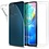 Ntech Hoesje geschikt voor Moto G8 Power transparant hoesje - siliconen backcover met 2 pack glass