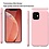 Ntech Nano Hoesje siliconen Backcover - Soft TPU case  Geschikt voor iPhone 12 Pro Max (6.7 inch) - Lich Rose