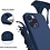 Ntech Nano Hoesje siliconen Backcover - Soft TPU case  Geschikt voor iPhone 12 Pro Max (6.7 inch) - Navy