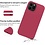 Ntech Nano Hoesje siliconen Backcover - Soft TPU case  Geschikt voor iPhone 12 Pro Max (6.7 inch) - Wijnrood