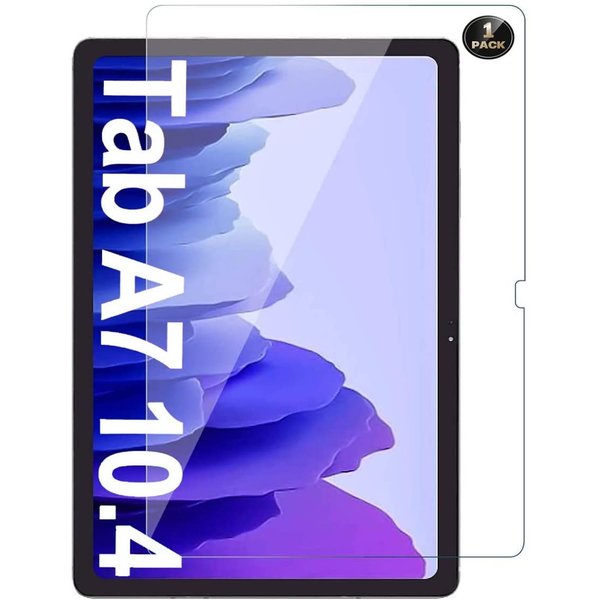 Ntech Hoes Geschikt voor Samsung Galaxy Tab A7 10.4 Screen Protector / Glazen tempered glass