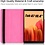 Ntech Hoes Geschikt voor Samsung Galaxy Tab A7 Hoes - 10.4 inch - (2020/2022) - bookcase draaibaar - Pink