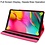 Ntech Hoes Geschikt voor Samsung Galaxy Tab A7 Hoes - 10.4 inch - (2020/2022) - bookcase draaibaar - Pink