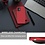 Ntech Hoesje Geschikt voor iPhone 12 Mini Hoesje Nano siliconen Backcover - Soft TPU case met micro fiber - Rood