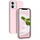 Ntech Hoesje Geschikt voor iPhone 12 Mini Hoesje - Nano siliconen Backcover - Soft TPU case met microvezel - Licht Roze