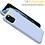 Ntech Hoesje Geschikt voor iPhone 12 Mini Hoesje - Nano siliconen Backcover - Soft TPU case met microvezel - Licht Blauw