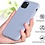 Ntech Hoesje Geschikt voor iPhone 12 Mini Hoesje - Nano siliconen Backcover - Soft TPU case met microvezel - Licht Blauw