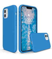 Ntech iPhone 12 Mini Hoesje Nano siliconen Turquoise