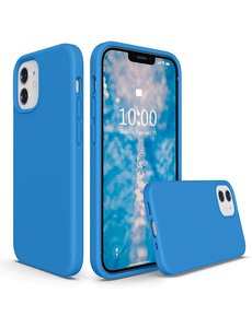 Ntech iPhone 12 Mini Hoesje Nano siliconen Turquoise