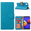 Ntech Hoesje Geschikt Voor Samsung Galaxy A01 Core Hoesje  book case met Pasjeshouder - Blauw