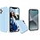 Ntech Hoesje Geschikt voor iPhone 12 Mini Hoesje - Soft Nano siliconen cover TPU backcover - Licht Blauw met 1x Screenprotector