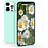 Ntech Hoesje Geschikt voor iPhone 12 Mini Hoesje - Soft Nano siliconen cover TPU backcover - Mint Groen met 1x Screenprotector