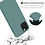 Ntech Hoesje Geschikt voor iPhone 12 Mini Hoesje - Soft Nano siliconen cover TPU backcover - Pine Groen met 1x Screenprotector