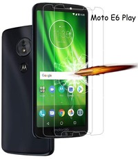 Ntech Moto G6 Play Screenprotector, Tempered Glass Screenprotector - 2 pack
