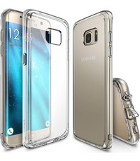 Merkloos Ntech - Samsung Galaxy S7 Edge soft TPU cover crystal clear slim tranparant Anti Slip hoesje