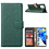 Ntech Hoesje Geschikt voor Xiaomi Mi 10T / Mi 10T Pro 5G Hoesje met Pasjeshouder portemonnee cover / bookcase - Groen