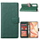 Ntech Hoesje Geschikt voor Oppo Reno 4 Lite / A73 / F17 Pro Hoesje met Pasjeshouder booktype case / wallet cover Groen