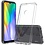 Ntech Geschikt voor Huawei Y6p 2020 siliconen Case Hoes Shockproof Cover - Transparant