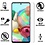 Ntech Hoesje Geschikt Voor Samsung Galaxy A71 5G siliconen Hoesje - Extra Stevige Randen -Hoesje Dun TPU Transparant / Galaxy A71 5G 2X screenprotector tempered glass