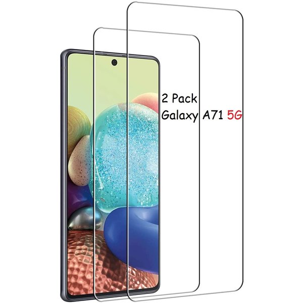 Ntech Screenprotector Geschikt voor Samsung Galaxy A71 5G Screenprotector Glazen / A71 5G Tempered Glass - 2 Stuks