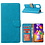 Ntech Hoesje Geschikt Voor Samsung Galaxy A42 5G hoesje bookcase Turquoise - Galaxy A42 wallet case portemonnee hoes cover