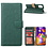 Ntech Hoesje Geschikt Voor Samsung Galaxy A42 5G hoesje bookcase Groen - Galaxy A42 wallet case portemonnee hoes cover