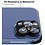 Ntech Geschikt voor iPhone 12 Pro Lens Protector / Lens tempered glass - Zwart