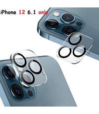 Ntech Geschikt voor iPhone 12 Lens protector / Geschikt voor iPhone 12 Camera Lens tempered glass