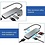 Ntech USB-C Hub Adapter 6-in-1 Geschikt voor Apple Hoes Geschikt voor Macbook Pro / Air / iMac / Mac Mini / Google Chromebook / Windows / HP / ASUS / Lenovo - Type-C Kabel naar 4K UHD HDMI Converter - SD Kaart slot - USB 3.0