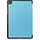 Ntech Hoes Geschikt voor Samsung Galaxy Tab A7 Hoes - 10.4 inch - (2020/2022) - Trifold Bookcase - Licht Blauw