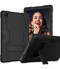 Ntech Samsung Galaxy Tab A7 Kickstand Hybride Armor Zwart