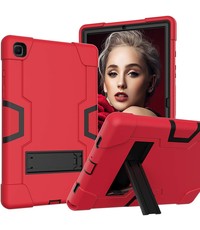 Ntech Samsung Galaxy Tab A7 Kickstand Hybride Armor Rood