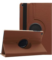 Ntech Samsung Galaxy Tab A7 draaibare case Bruin