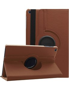 Ntech Samsung Galaxy Tab A7 draaibare case Bruin
