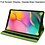 Ntech Hoes Geschikt voor Samsung Galaxy Tab A7 Hoes - 10.4 inch - (2020/2022) - draaibare - Groen