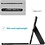 Ntech Hoes Geschikt voor Samsung Galaxy Tab A7 Hoes met Bluetooth Toetsenbord 10.4 inch - (2020/2022) - Zwart