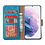 Ntech Hoesje Geschikt Voor Samsung Galaxy S21 Plus Hoesje Geschikt Voor Samsung Galaxy S21 Plus Portemonnee BookCase - Turquoise