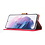 Ntech Hoesje Geschikt Voor Samsung Galaxy S21 Plus Hoesje Geschikt Voor Samsung Galaxy S21 Plus Portemonnee BookCase - Pink