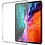 Ntech Hoes geschikt voor Apple iPad 11 2020, Shockproof siliconen case met Schokbestendig Transparant cover