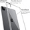 Ntech Hoes geschikt voor Apple iPad 11 2020, Shockproof siliconen case met Schokbestendig Transparant cover