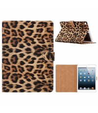 Ntech iPad Air 2020 Hoes - Bookcase met standaard - Luipaard Print