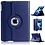 Ntech Hoes geschikt voor iPad Air 2020 (10,9 inch) - 360 Graden Draaibare bookcase met standaard - Donkerblauw