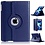 Ntech Hoes geschikt voor iPad Air 5 Hoes M3/M2 (2025/2024), iPad Air 5th/4th Gen - 360 Graden Draaibare bookcase met standaard - Donkerblauw
