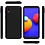 Ntech  Hoesje Geschikt Voor Samsung Galaxy A01 Core Hoesje Zwart siliconen backcover TPU Back case met Galaxy A01 Core met Screenprotector Glazen 2 stuks
