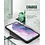 Ntech Hoesje Geschikt Voor Samsung Galaxy S21 hoesje Zwart siliconen case - Hoesje Geschikt Voor Samsung Galaxy S21 backcover Soft TPU case Met Hoesje Geschikt Voor Samsung Galaxy S21 Tempered Glass Screen Protector - 2 Pack