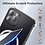 Ntech Hoesje Geschikt voor iPhone 12 Pro Max Hoesje - Hoesje Geschikt voor iPhone 12 Pro Max met Oplaadfunctie hoesje case - met Oplaadfunctie cover - Transparant