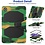 Ntech Samsung Galaxy Tab A7 Hose - (2020/2022) - Extreme protectie Army Backcover 10.4 - Camouflage Groen