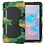 Ntech  Hoesje Geschikt Voor Samsung Galaxy Tab S6 Lite Hoes P610 Extreme protectie Army Backcover hoesje - Camouflage Groen